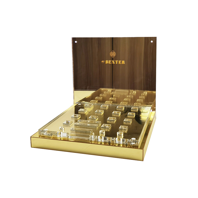 acrylic cosmetic display stand