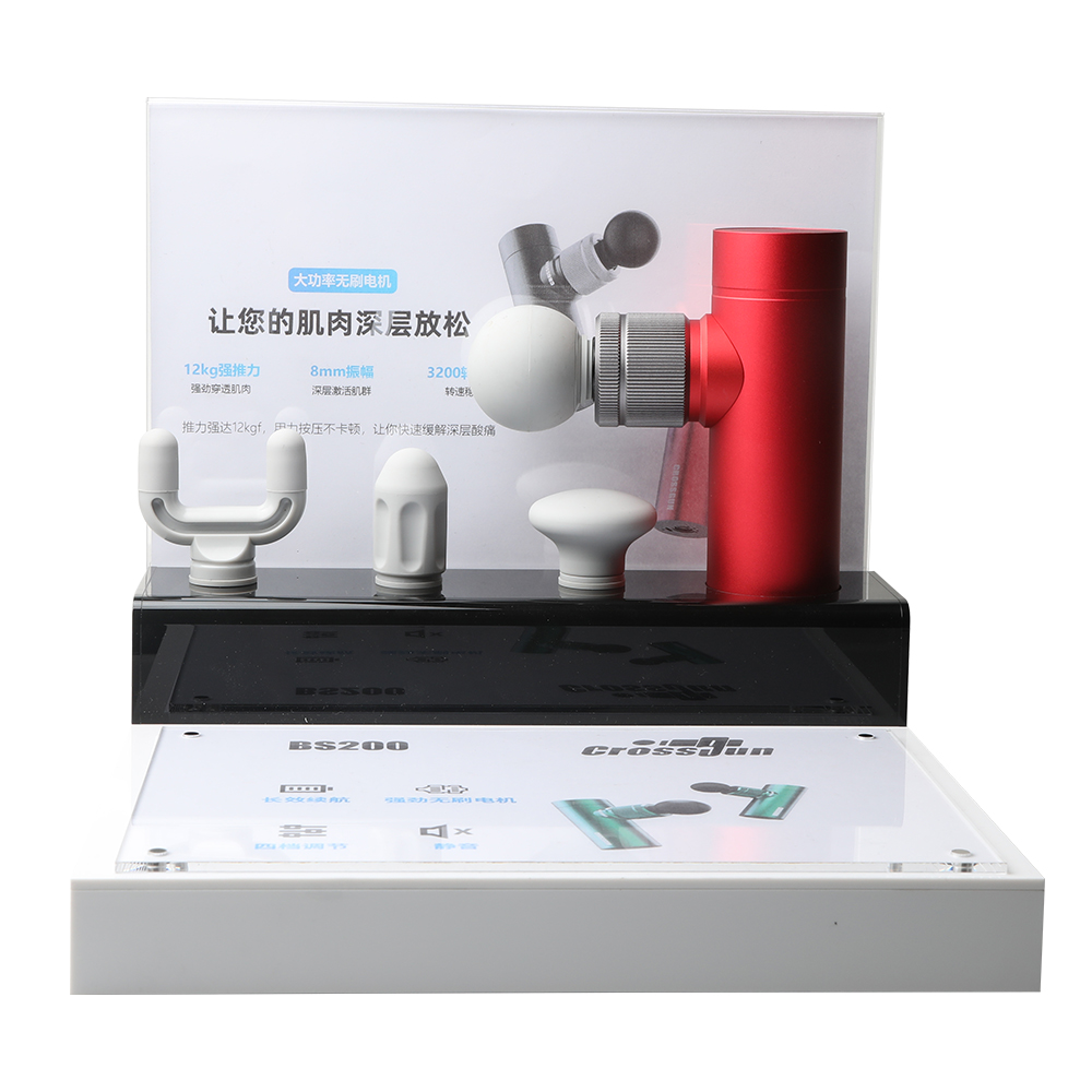 akryl koptelefoan display stand