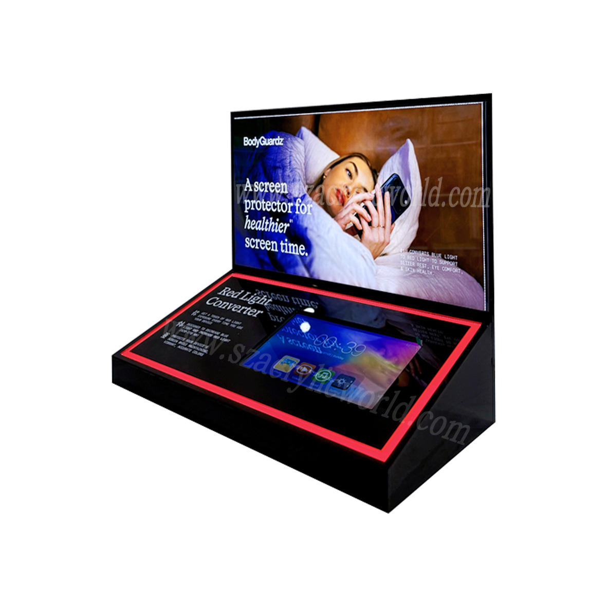 LCD screen cosmetic display stand
