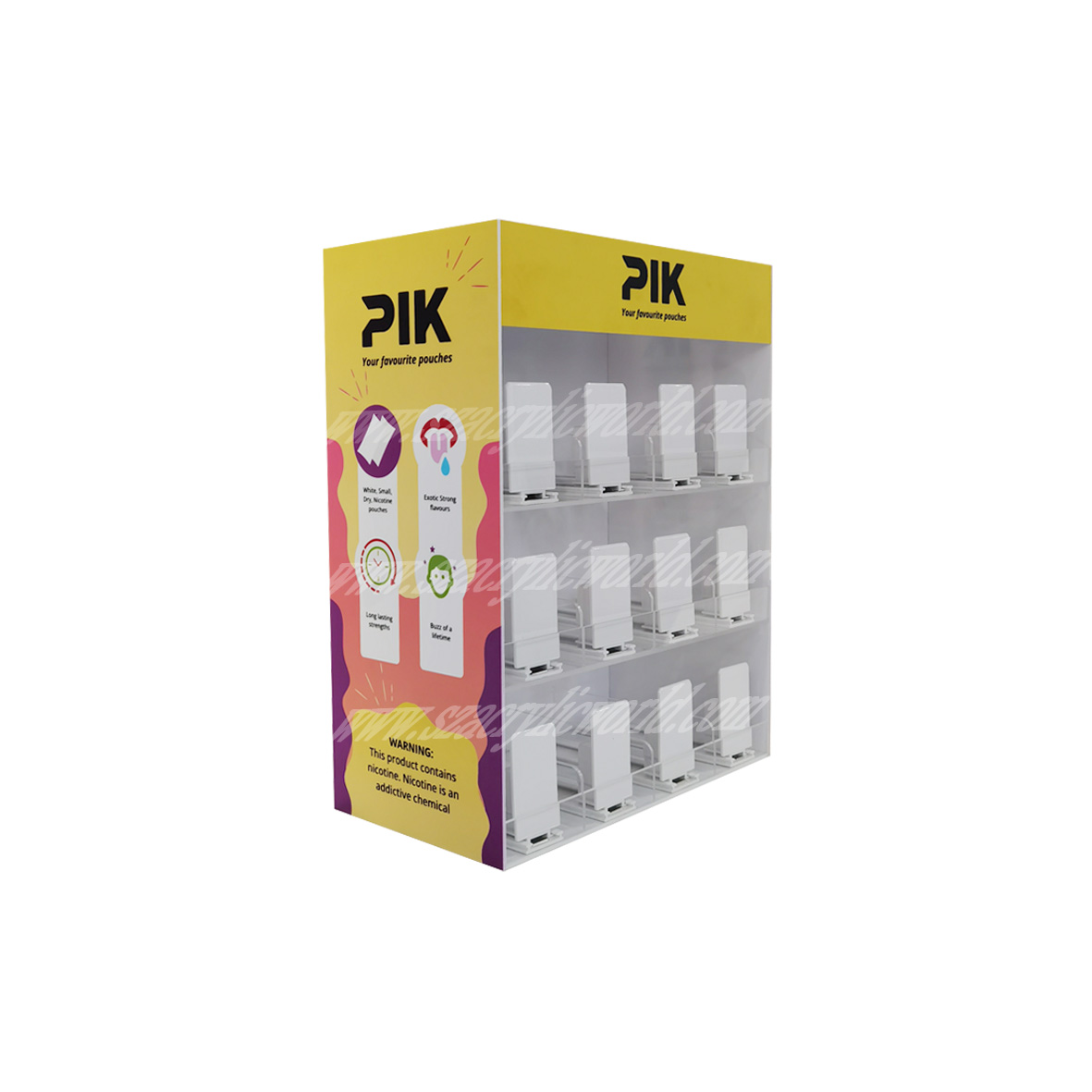 acrylic nicotine pouches displays