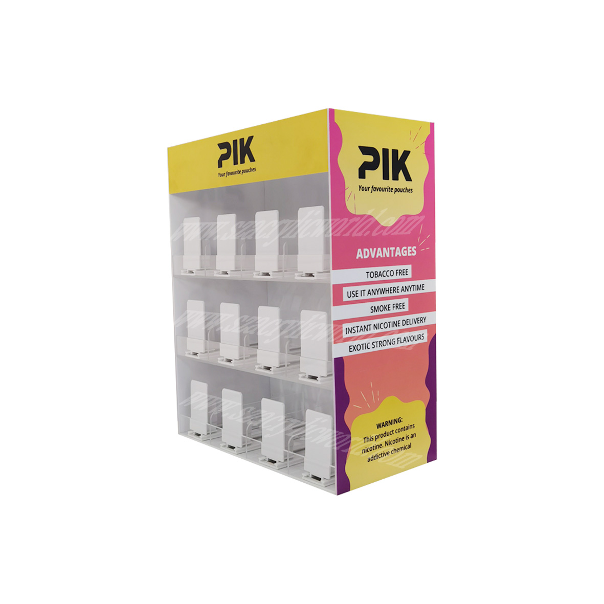 nicotine pouches display stand