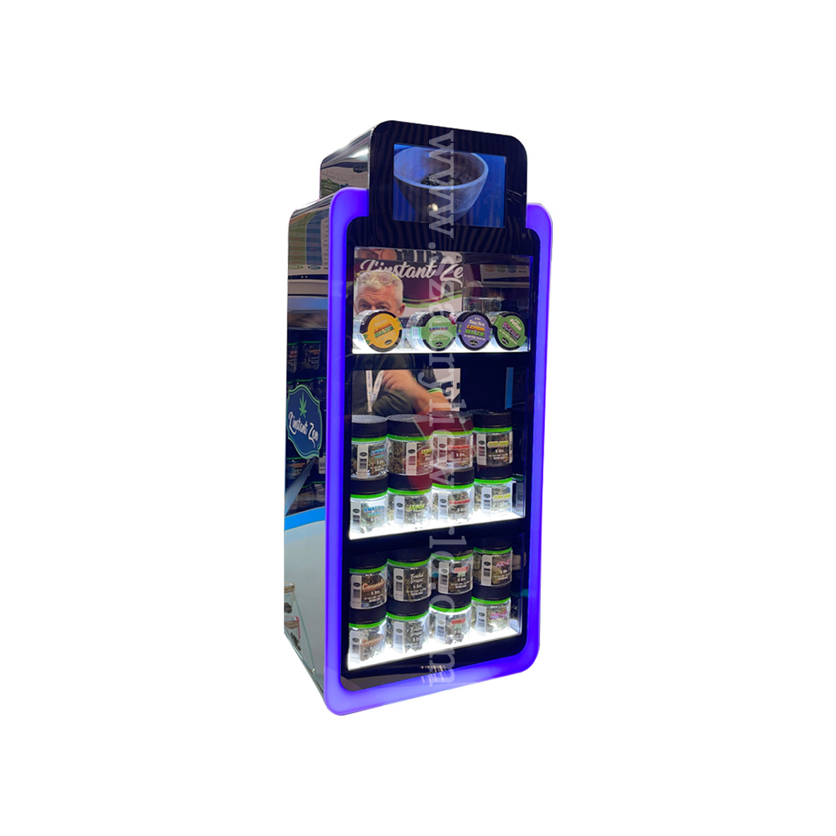 akriel CD-olie-uitstallingsstaander