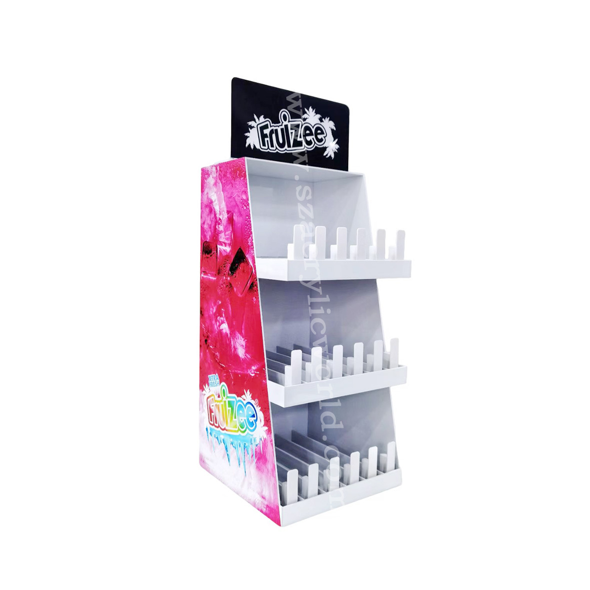 acrylic e-liquids display stand