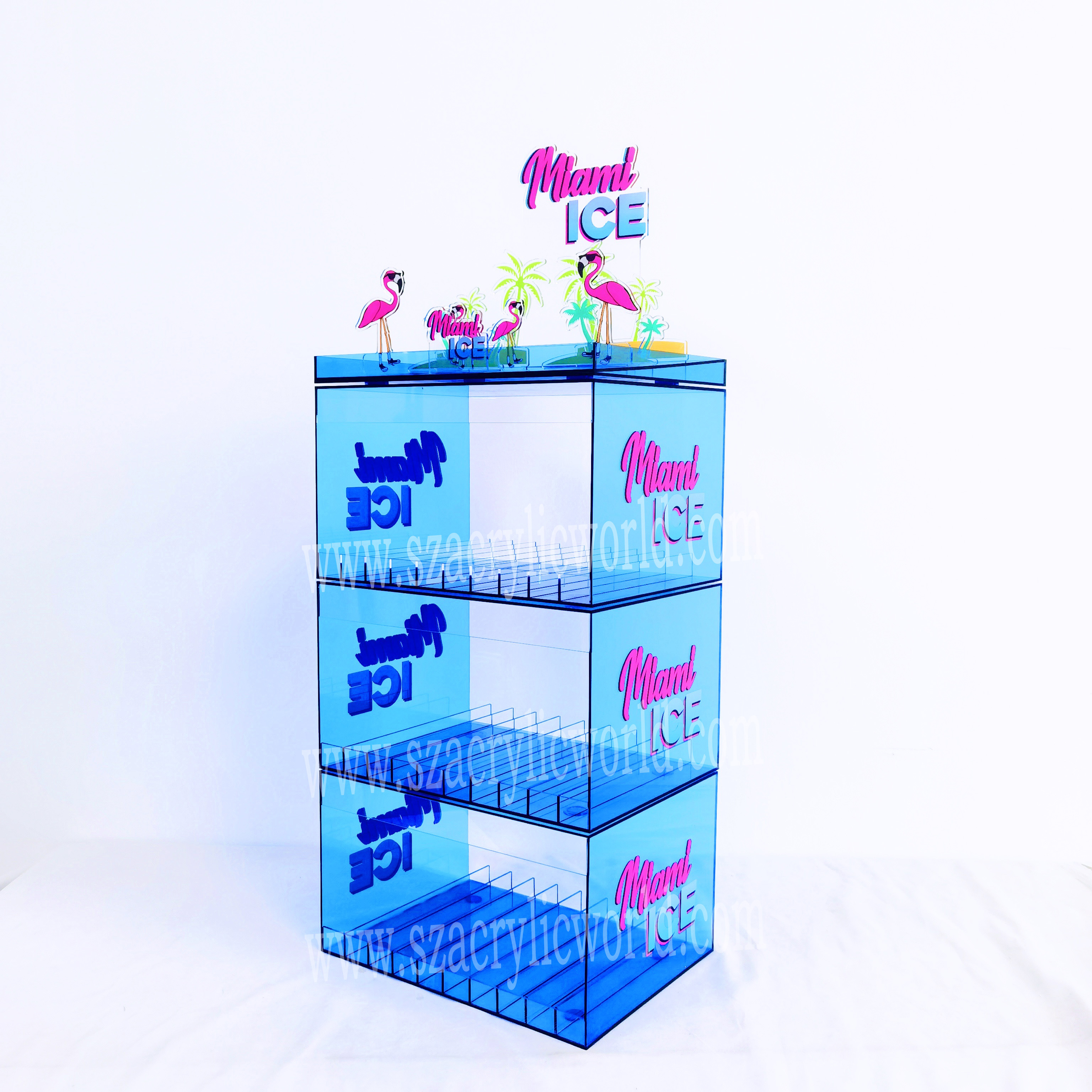 akiriliki vape apọjuwọn àpapọ selifu