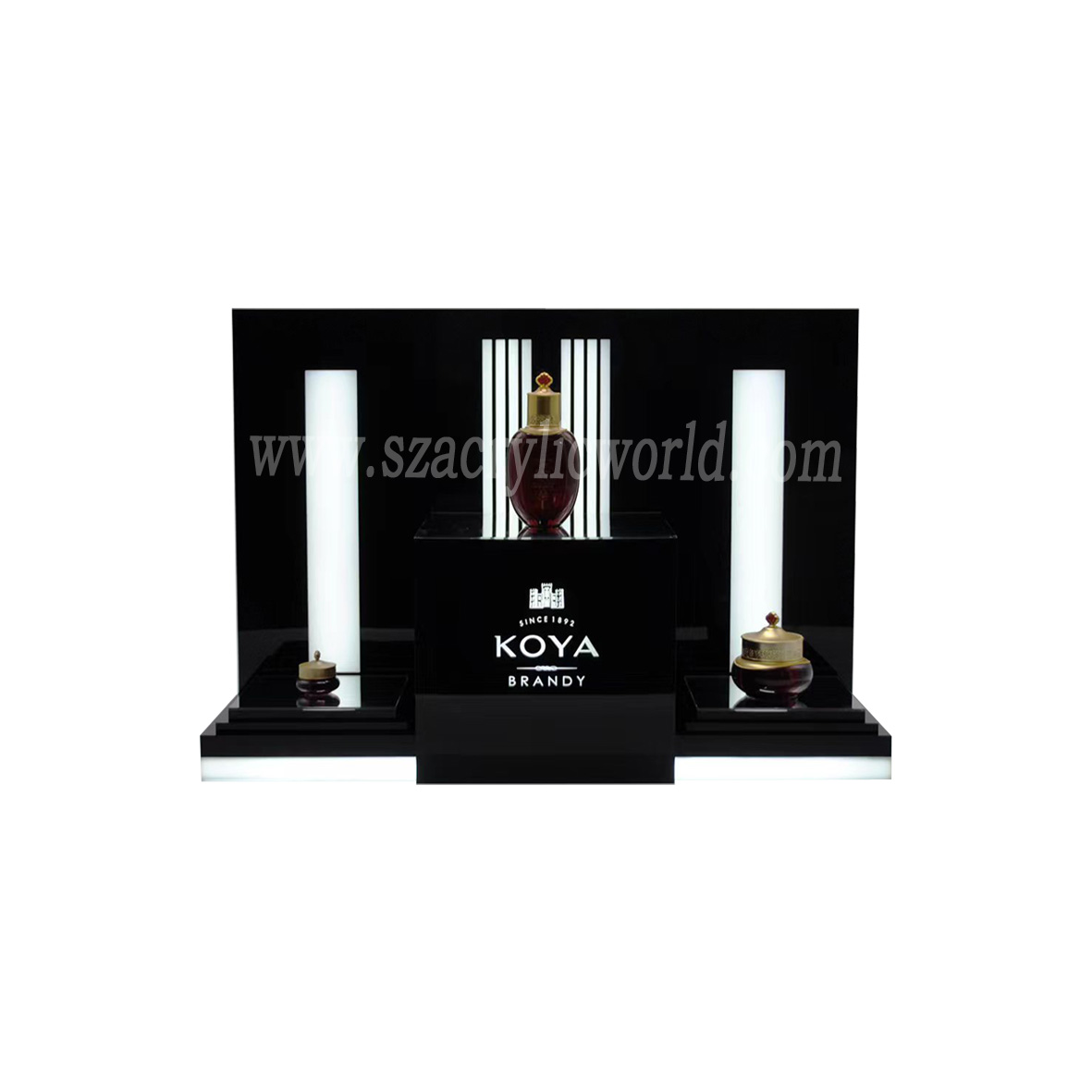 acrylic wine bottle glorifier