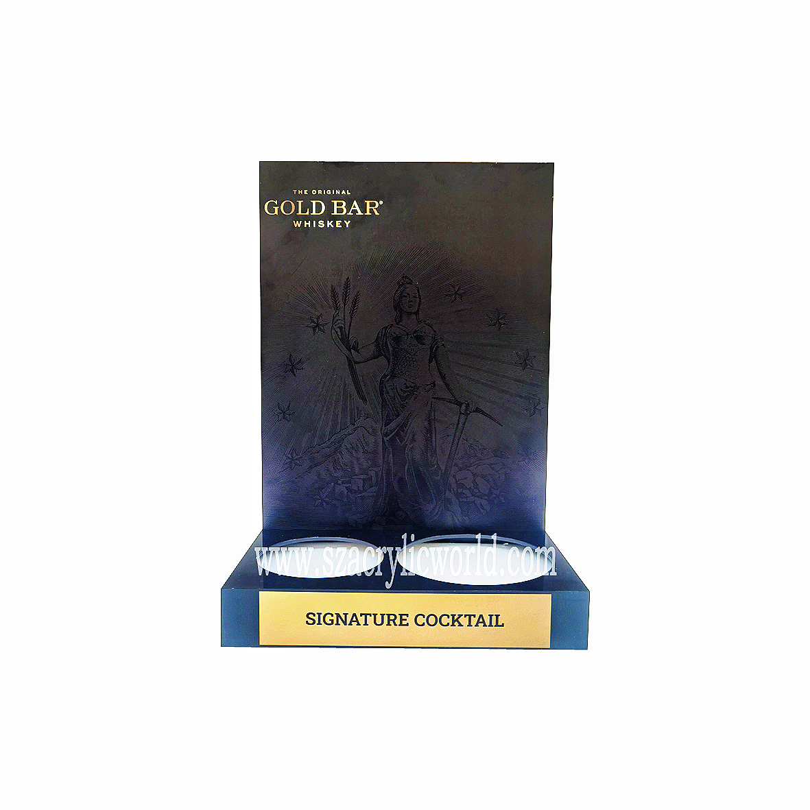 LED drykkjarsýningarrekki