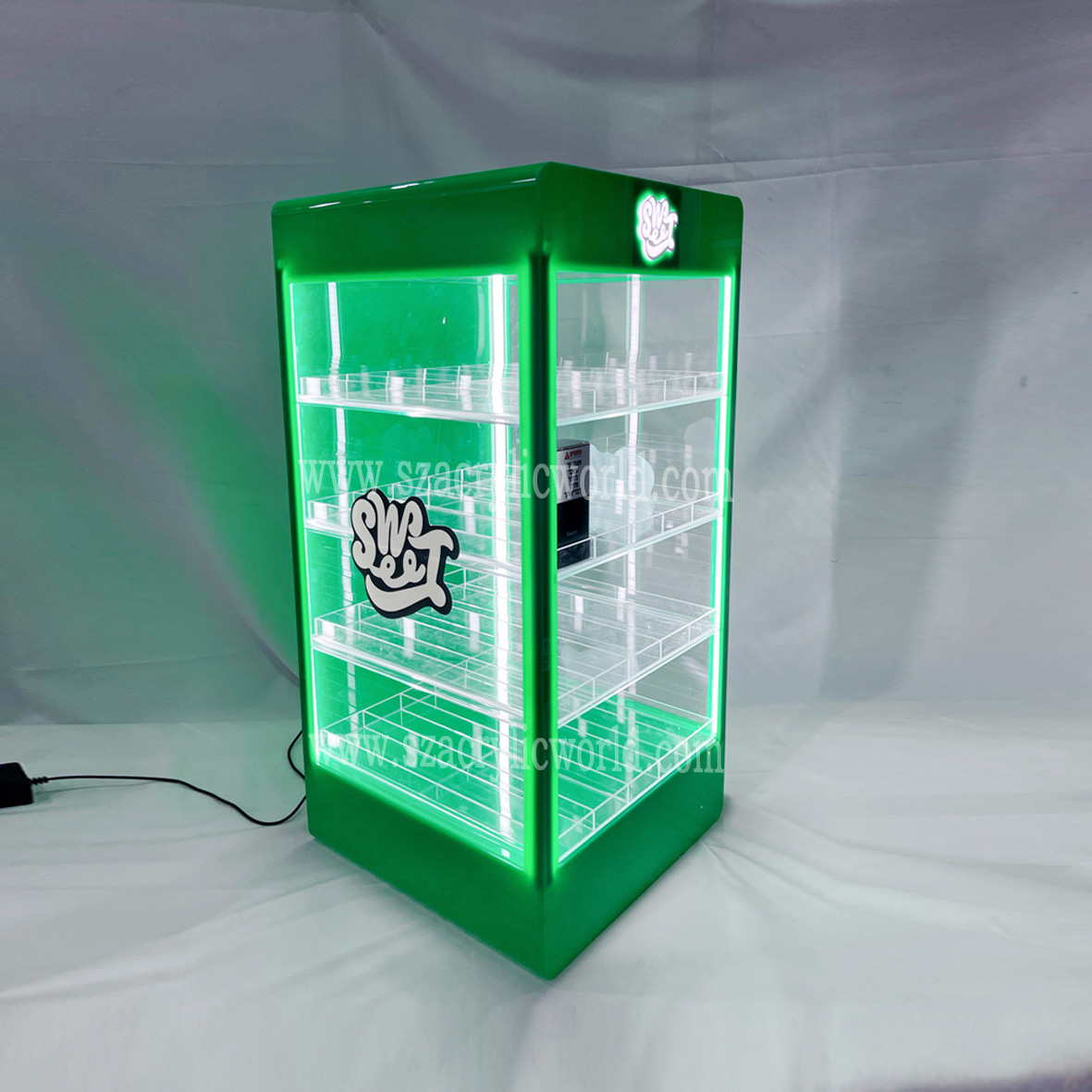 led vape display shelf