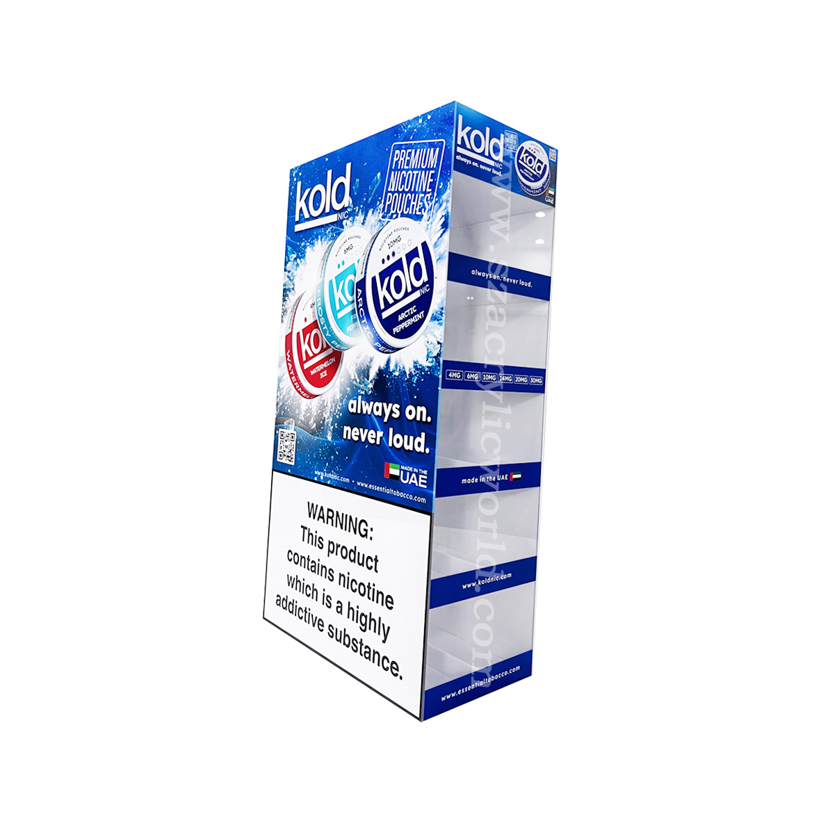 nic vape displays