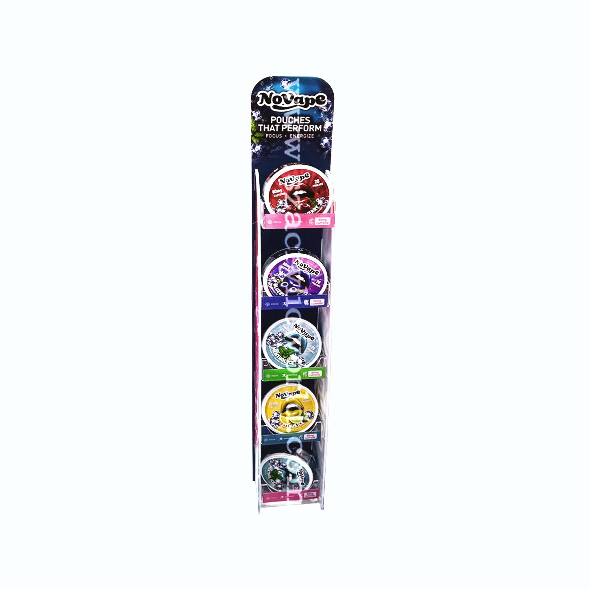 nicotine pouch display rack