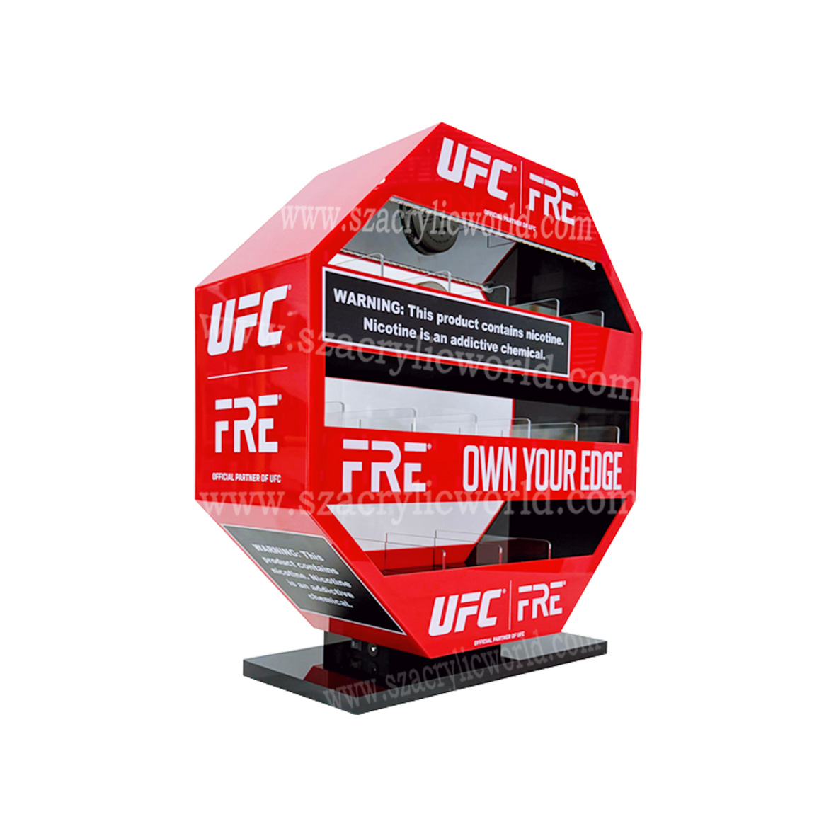 nicotine pouch retail display