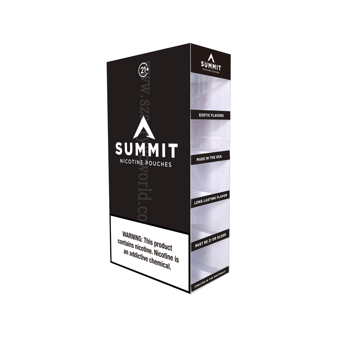 nicotine pouches display stands