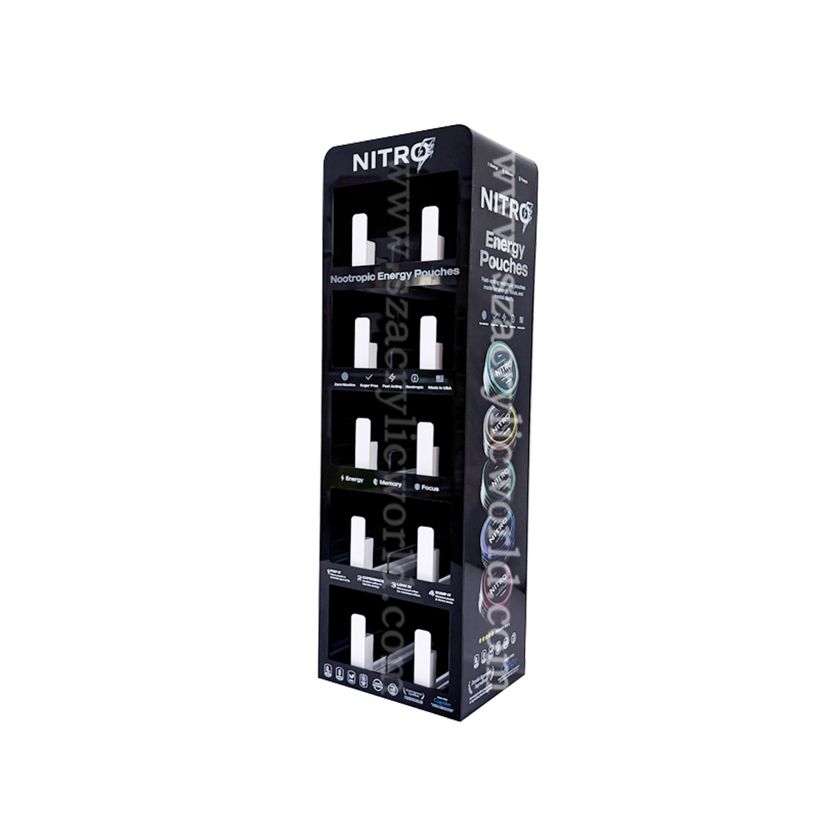 product riser for ZYN cans