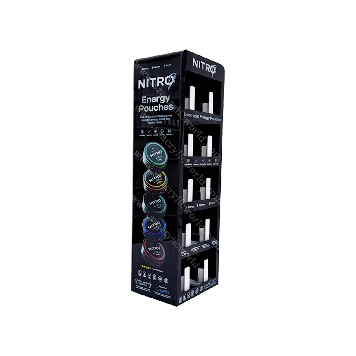 smokeless tobacco display stand