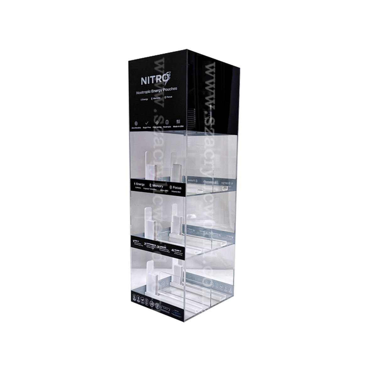 snus display rack countertop