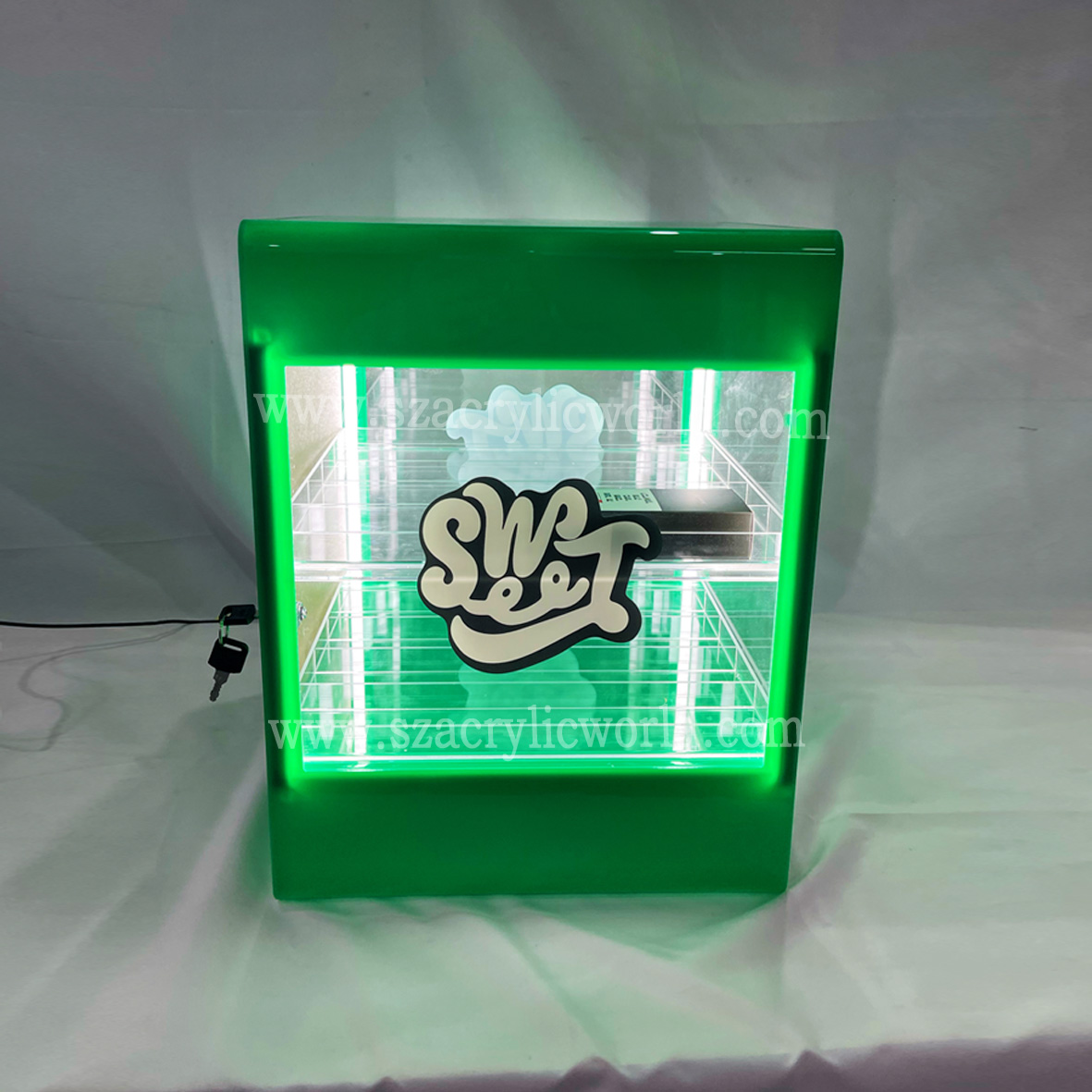 vape display rack with led lights